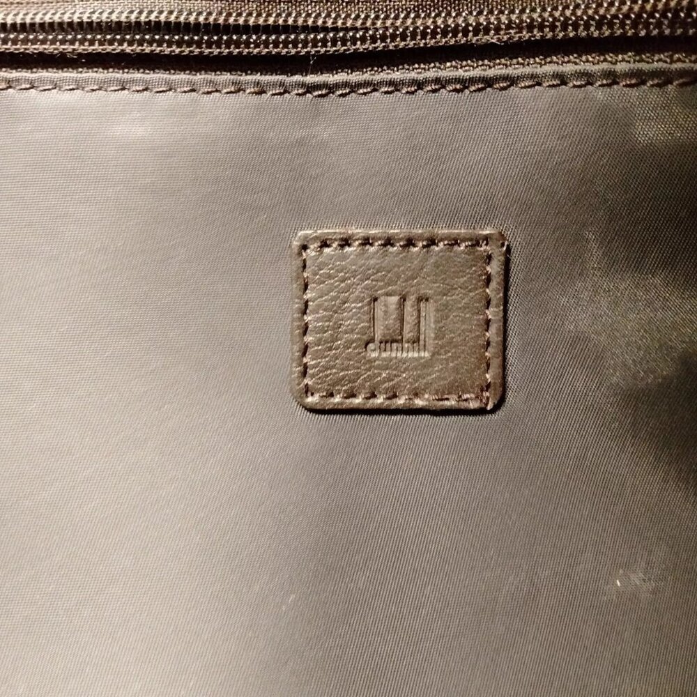 700165BC (L1) Dunhill Clutch Bag Brown PVC - Picture 7 of 9